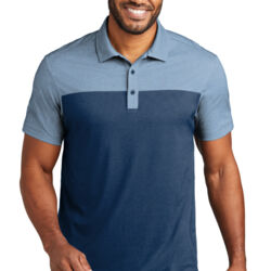 Fine Pique Blend Blocked Polo Thumbnail