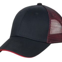 Double Mesh Snapback Sandwich Bill Cap Thumbnail